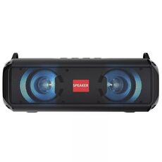 EBS-045 Stereo wireless Stereo RGB Mini Subwoofer Music Subwoofer Music Subwoofer con luce (nero)