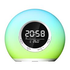 P11 LED Atmosphere Light Bluetooth Speaker con allarme e display di temperatura