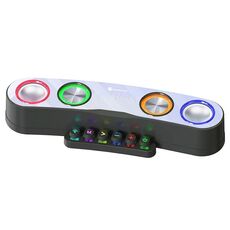 Newrixing NR555 Desktop Colorful Colorful LED Gaming Altoparlante Bluetooth Supporto TF & FM
