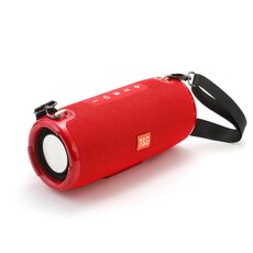 T & G TG324 High Power Impermeabile Porto Bluetooth Altoparlante Supporto FM / TF Card (rosso)