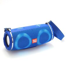 T & G TG642 RGB Light impermeabile Bluetooth Altoparlante Bluetooth Supporto Scheda FM / TF (blu)