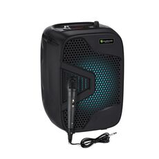 Newrixing NRG501B Altoparlante esterno Karaoke Altoparlante ad alta potenza Amplificatore audio ad alta potenza con microfono