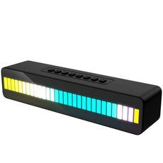 DUOSI M8 Pickup LED Pickup Rhythm Ambient Light Multi-Function TWS Bluetooth Speaker Bar (Black)