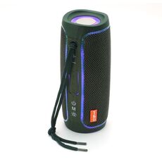 T&G TG288 TWS LED portatile Light Bluetooth Speaker (Green)