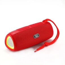 T&G TG344 LED PORTATIVA LED TWS Wireless Bluetooth Stopaker (Red)