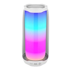 NBY 8892 LED IPX5 Altoparlante bluetooth wireless portatile impermeabile (bianco)