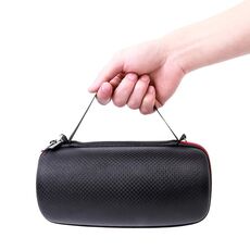 Per JBL Pulse 4 Custodia portatile per custodia (griglia a rete nera)