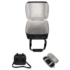 Per JBL PartyBox Encore Essential Custodia portatile antiurto con borsa per microfono (nero + grigio)