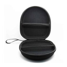 Custodia per il trasporto di auricolari per cuffie a forma rotonda con cerniera portatile