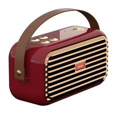 X7 esterno portatile portatile Dual Speaker wireless Bluetooth retro altoparlante portatile (rosso)