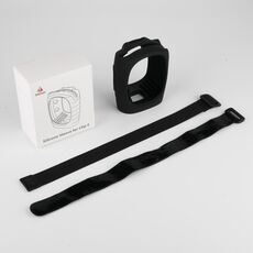 Per JBL Clip 4 Altoparlante Bluetooth Custodia protettiva in silicone con cinghie (nero)