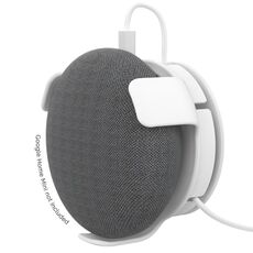 Per Google Home Mini AhaStyle PT62 Staffa da parete Staffa per altoparlante intelligente bianca