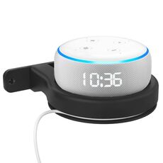 Per Amazon Echo Dot 3/4 AhaStyle DD96 Stand Supporto da parete (nero)