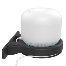 Per Google Wifi AhaStyle DD96 Stand Supporto da parete (nero)