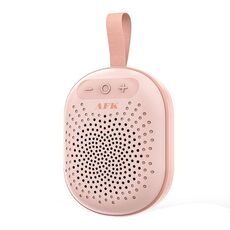 AFK BT-513 TWS Mini altoparlante Bluetooth portatile con luce RGB Effetto sonoro 3D Audio Bluetooth impermeabile (rosa)