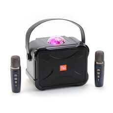 T&G TG543 Altoparlante Bluetooth wireless per karaoke portatile integrato colorato (nero)
