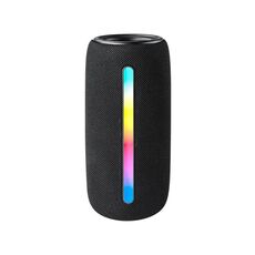 L12 Altoparlante portatile wireless compatibile con Bluetooth LED colorato (nero)