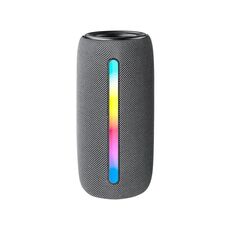 L12 Altoparlante portatile wireless compatibile con Bluetooth LED colorato (grigio)