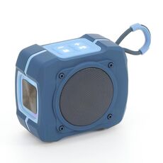 T&G TG661 Altoparlante Bluetooth wireless portatile da esterno a LED colorato (blu)