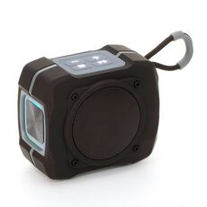 T&G TG661 Altoparlante Bluetooth wireless portatile da esterno a LED colorato (nero)