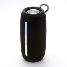 T&G TG663 Subwoofer esterno per altoparlante wireless Bluetooth portatile colorato a LED (nero)