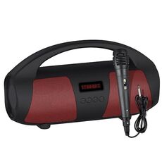 NewRixing NR2055 Altoparlante Bluetooth TWS portatile wireless con microfono (rosso)