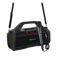 NewRixing NR6011 Altoparlante Bluetooth wireless portatile da 20 W Subwoofer TWS (verde)