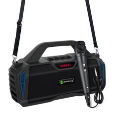 NewRixing NR6011 Altoparlante Bluetooth wireless portatile da 20 W Subwoofer TWS (blu)