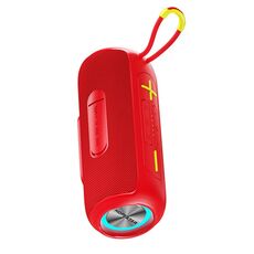 Altoparlante Bluetooth abbagliante impermeabile portatile da esterno HOPESTAR P26 (rosso)