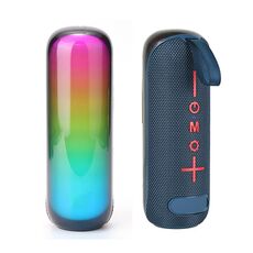 T&G TG-384 Mini altoparlante Bluetooth portatile Supporto TF / U-disk / Luce RGB (blu)
