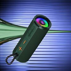 Altoparlanti impermeabili da esterno T&G TG-421 RGB BT (verde)