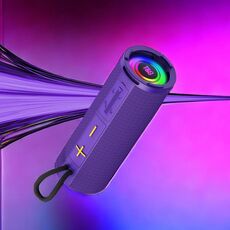 Altoparlanti impermeabili da esterno T&G TG-421 RGB BT (viola)