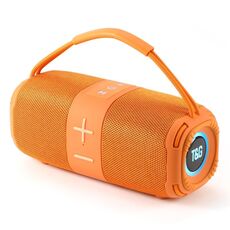 T&G TG-668 Altoparlante Bluetooth wireless Subwoofer portatile TWS con maniglia (arancione)