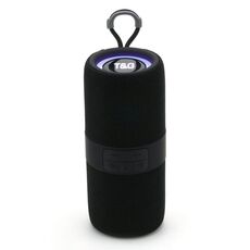 T&G TG-671 Altoparlante subwoofer stereo 3D wireless portatile con FM/USB/LED (nero)