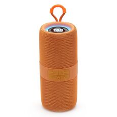 T&G TG-671 Altoparlante subwoofer stereo 3D wireless portatile con FM/USB/LED (arancione)
