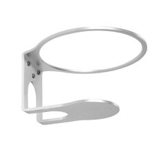 Staffa metallica per montaggio a parete per altoparlante wireless Bluetooth HomePod (argento)