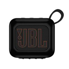 Custodia protettiva in silicone per altoparlante Bluetooth wireless JBL Go 4 (nera)