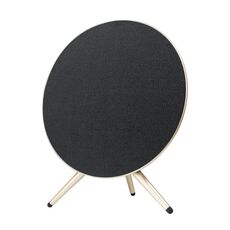 LP18 Creative Flying Saucer Subwoofer portatile Bluetooth Speaker con treppiede (nero)