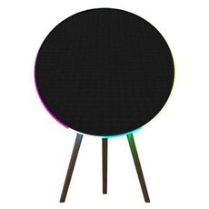 Altoparlante Bluetooth da tavolo creativo Flying Saucer da 100 W, subwoofer per l'atmosfera domestica (nero)