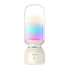 Altoparlante Bluetooth wireless con luce LED per esterni Yesido YSW26 (beige)