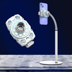 S98 Cellulare Semiconduttore Refrigerazione Radiatore Gioco Supporto per telefono dal vivo (bianco)