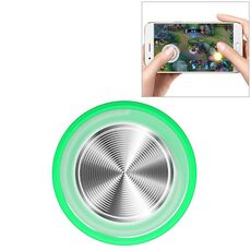 Q8plus Gioco per cellulare King Glory Game Handle Sucker Rocker Game Assist Tools (verde)