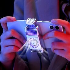 Staffa di raffreddamento per telefoni cellulari AH-101 Semiconductor (argento)