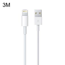 Dati di sincronizzazione USB / cavo di ricarica per iPhone, iPad, lunghezza: 3M