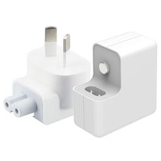 Caricabatterie da viaggio con adattatore di alimentazione USB da 2,1 A, spina AU (bianco)