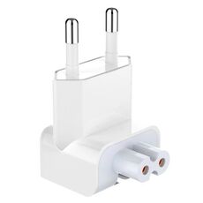 Caricabatterie adattatore da viaggio, spina UE (bianco)