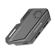 Convertitore di videogiochi 7 in 1 Convertitore di mouse per tastiera Strumento ausiliario per giochi di tiro