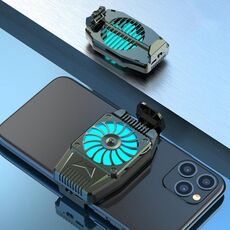 Radiatore del telefono cellulare H15 Semiconduttore Raffreddamento rapido Raffreddamento periferico portatile Modelli di batteria del radiatore del telefono cellulare (nero)