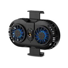 AH-102 Tipo-C / USB-C + Interfaccia USB Radiatore per telefono cellulare a doppio raffreddamento e raffreddamento rapido per telefoni cellulari 4-6,5 pollici, lunghezza cavo di alimentazione: 1,5 m (nero)