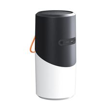 Altoparlanti Bluetooth wireless con luci d'atmosfera stereo impermeabili con luce RGB (nero)